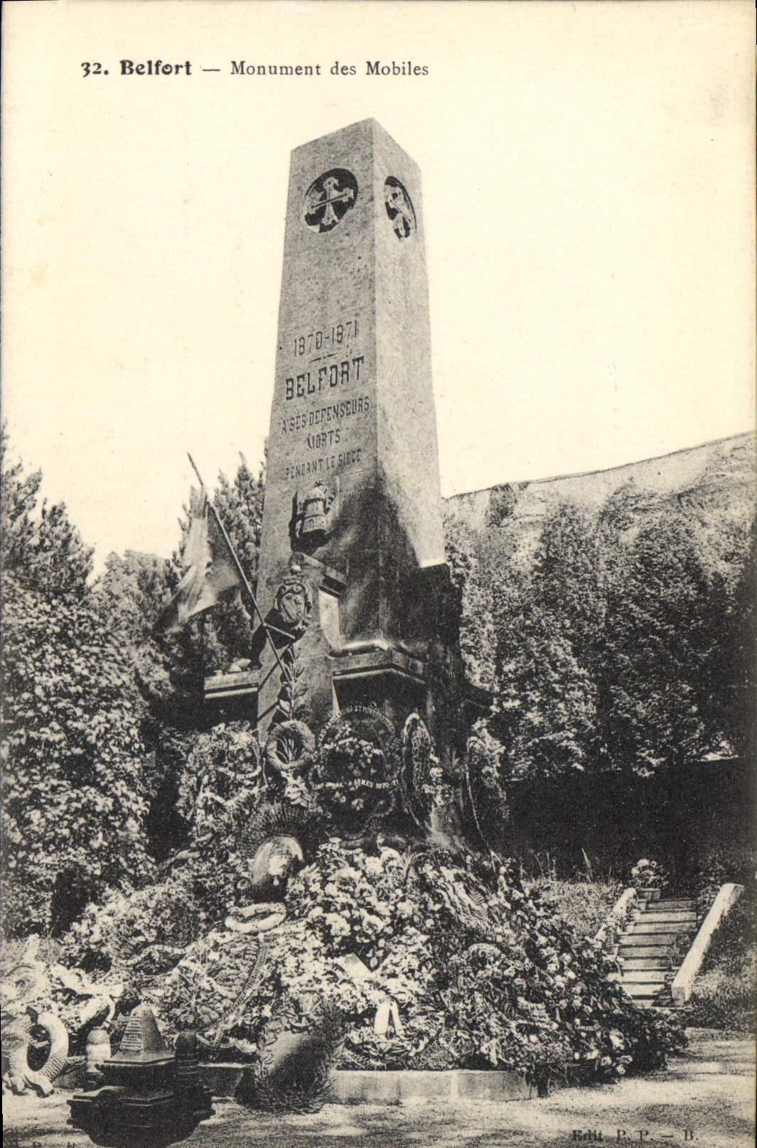 Belfort — Monument des Mobiles — Éditeur B.P. - D.