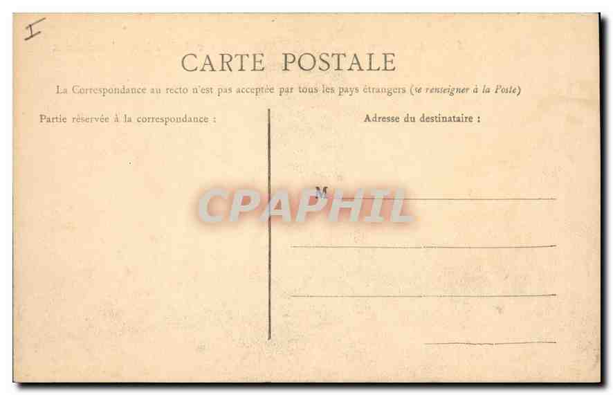 CPA Siege de Belfort Tour de la Miotte bombardee  — Verso