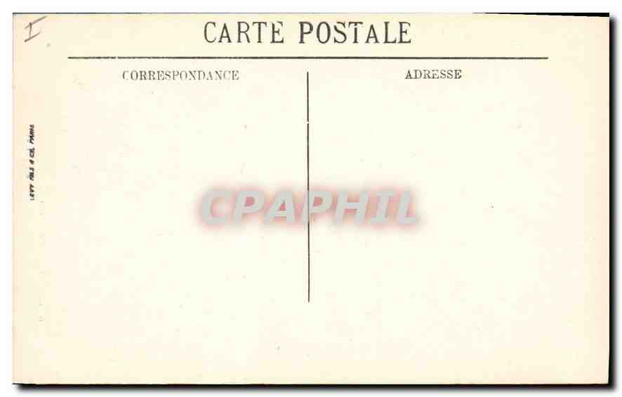 CPA Belfort La Miotte  — Rückseite