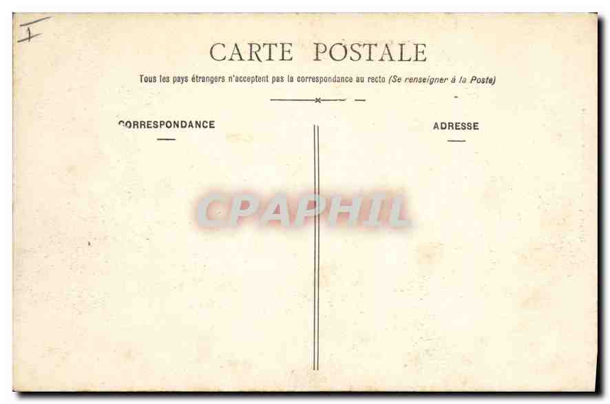 CPA Belfort La Tour de la Miotte  — Rückseite