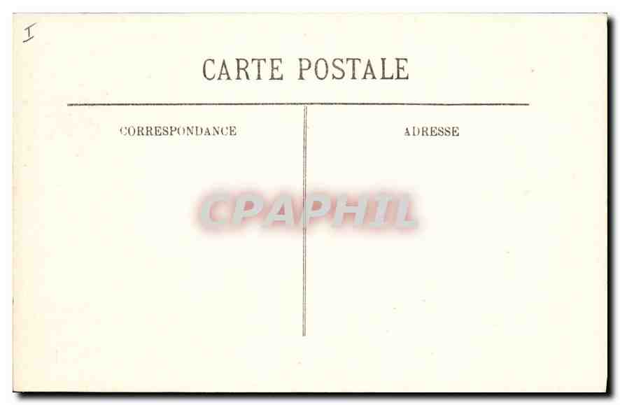 CPA Belfort Le Lion  — Verso