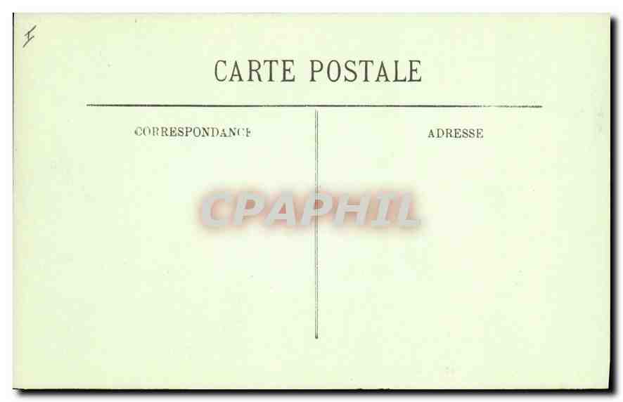 CPA Belfort Le Chateau et le Lion  — Verso