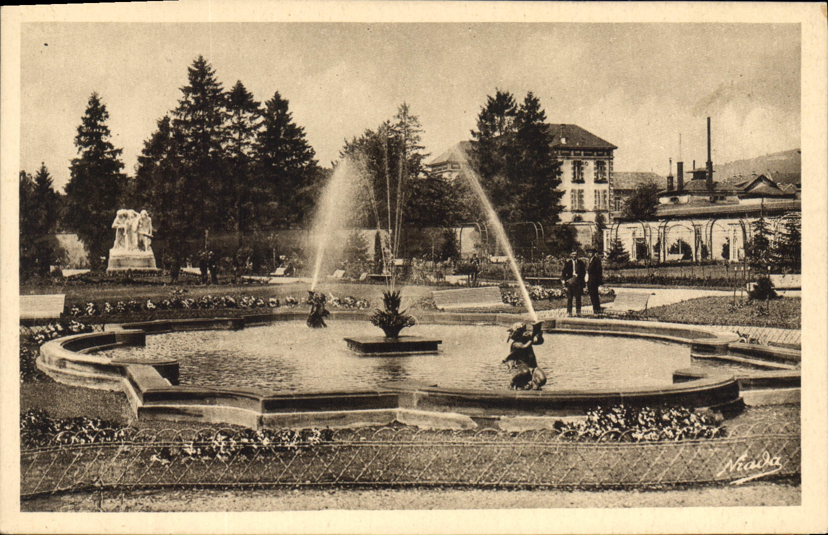 CPA Belfort Territoire Square Jean Jaures 