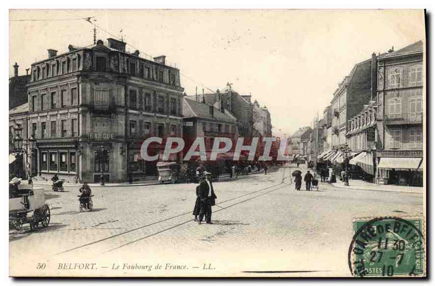CPA Belfort Le Faubourg de France Banque
