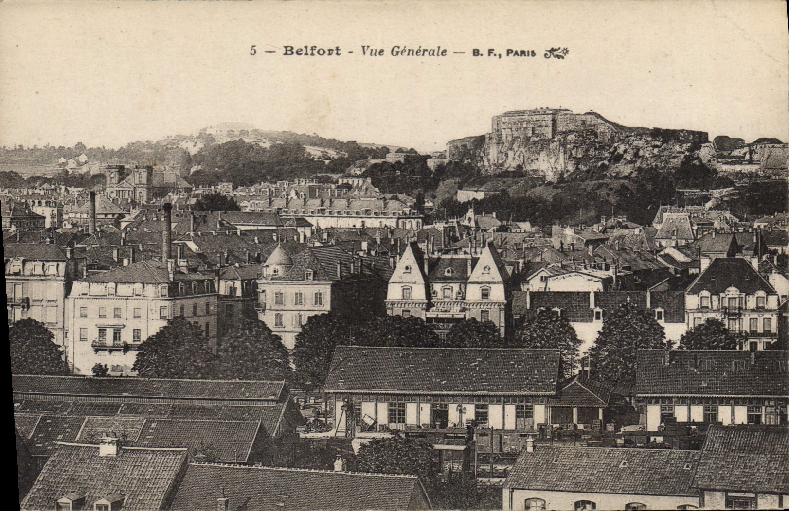 CPA Belfort Vue generale 