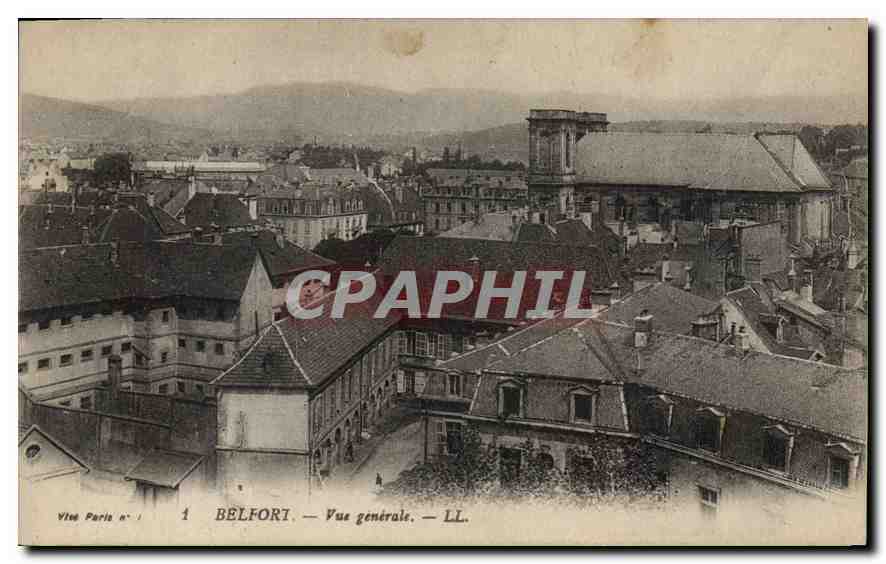 CPA Belfort Vue generale 