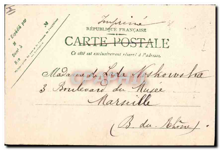 CPA Belfort La Miotte  — Rückseite