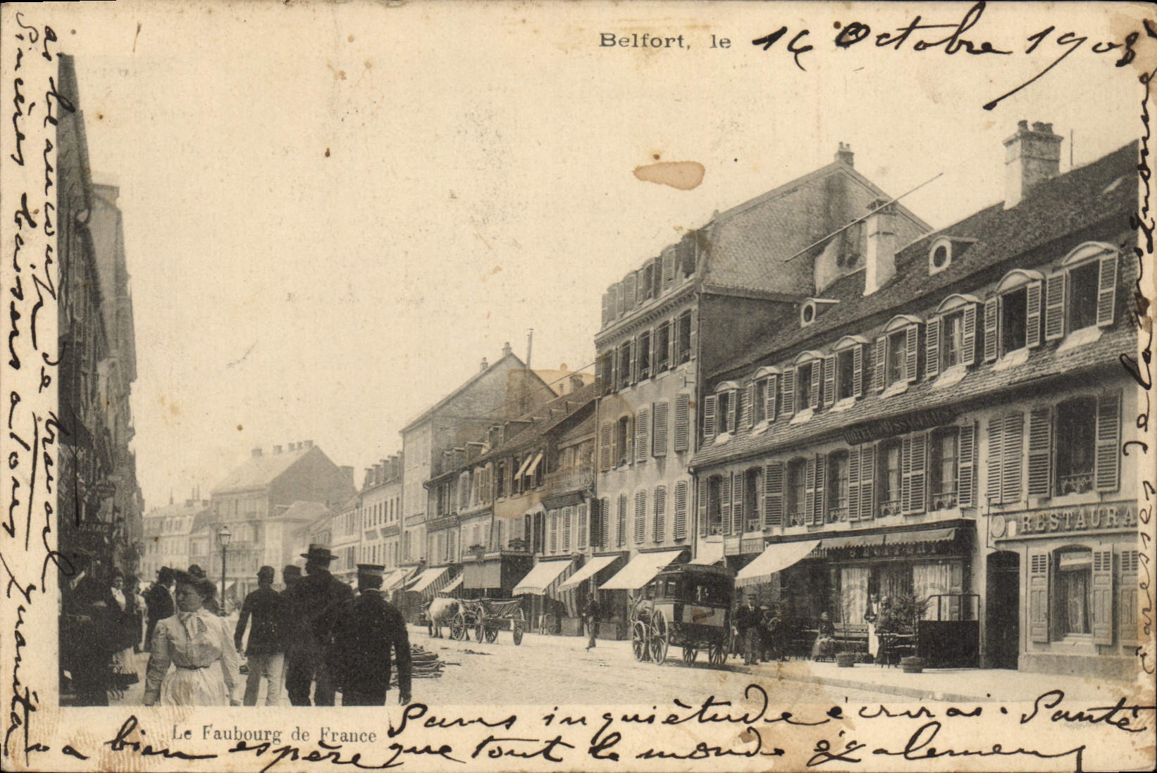 Belfort — Il Faubourg de France — editore sconosciuto