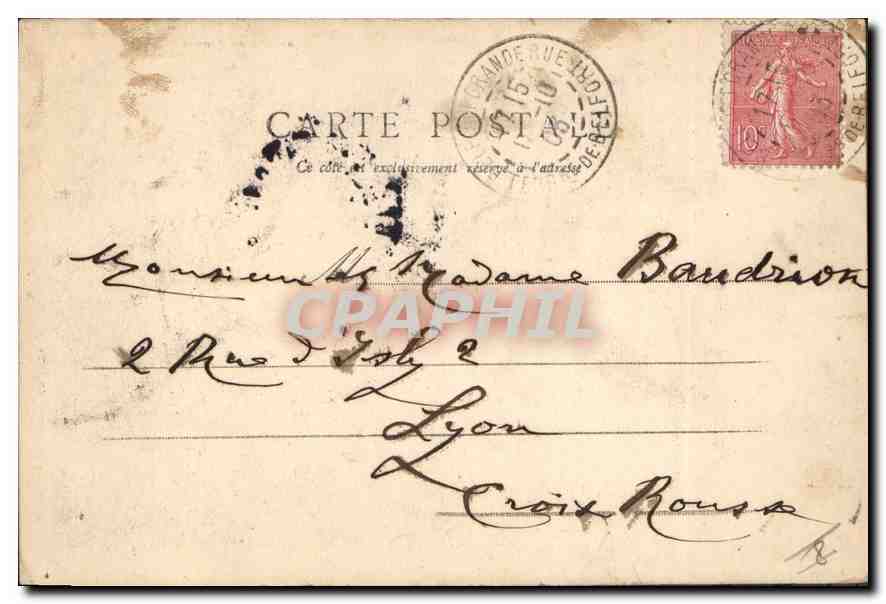 Belfort — Il Faubourg de France — editore sconosciuto — Verso