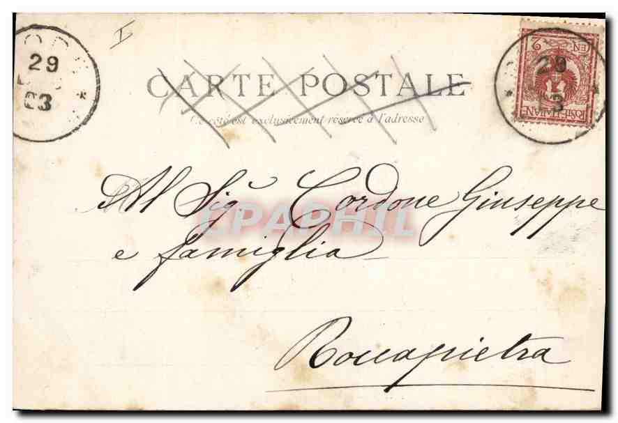 CPA Belfort Le Lion de Bartholdi  — Verso