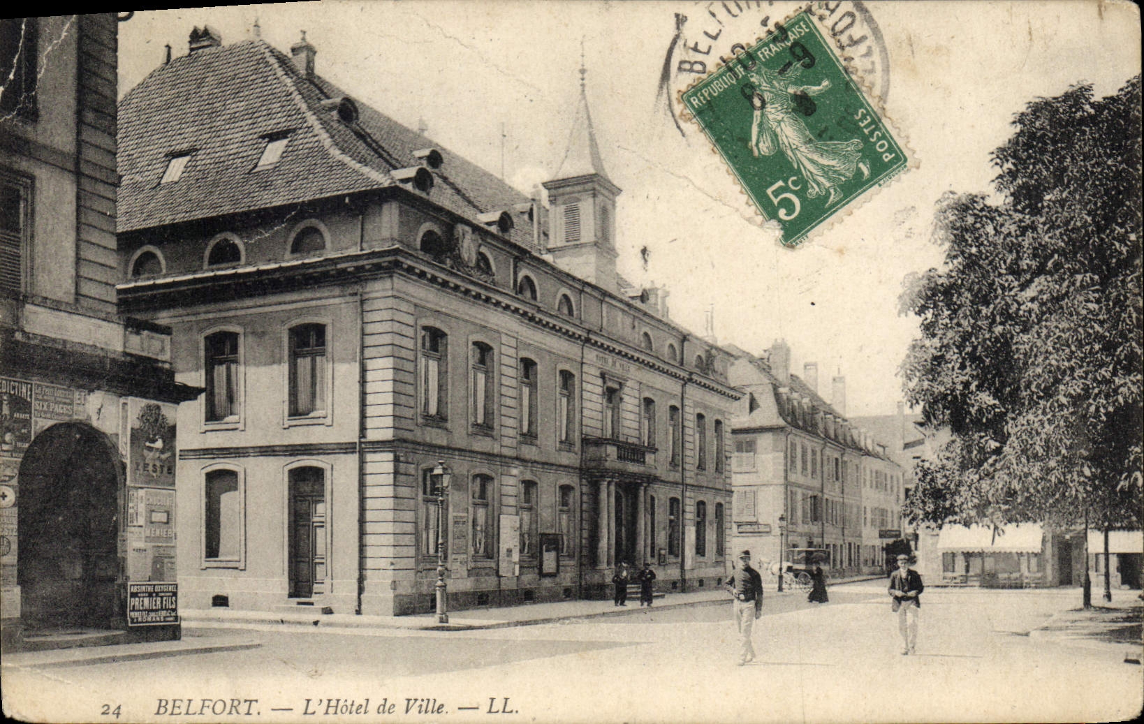 CPA Belfort l'Hotel de Ville 