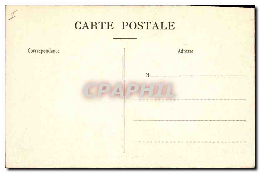 CPA Belfort Le Lion Ceuvre de M Bartholdi  — Rückseite
