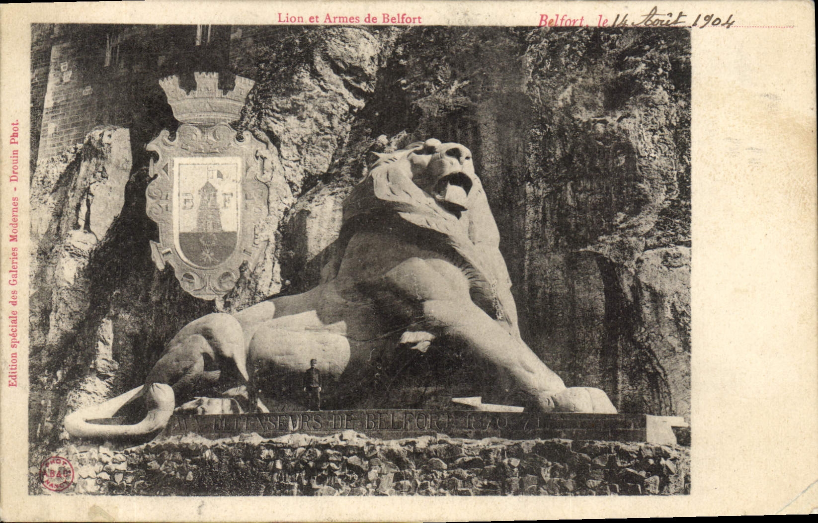 CPA Leion et Armes de Belfort Belfort 