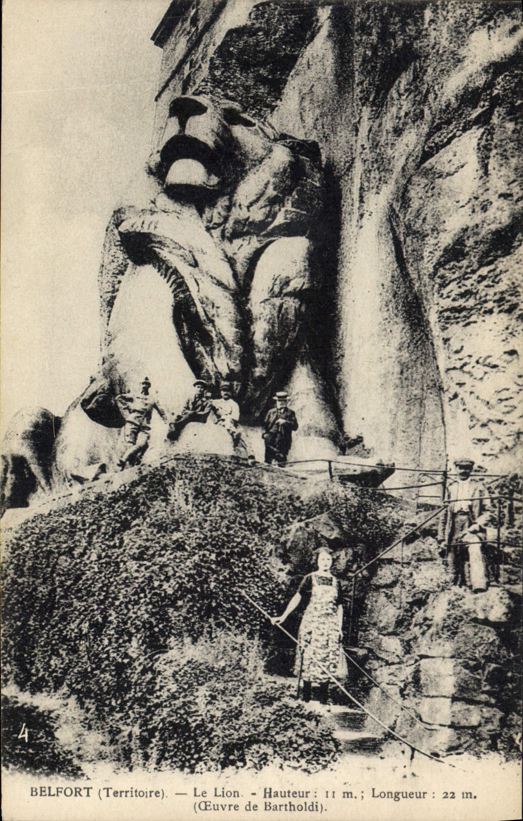 CPA Belfort Territoire Le Lion 