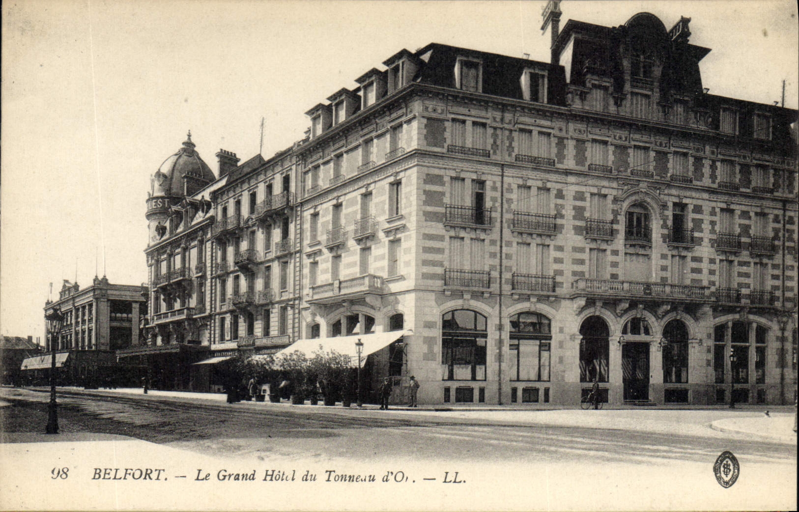 CPA Belfort Le Grand Hotel du Tonneau d'Or