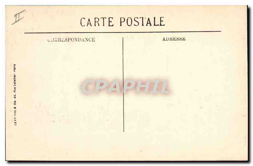 CPA Belfort Le Grand Hotel du Tonneau d'Or — Rückseite