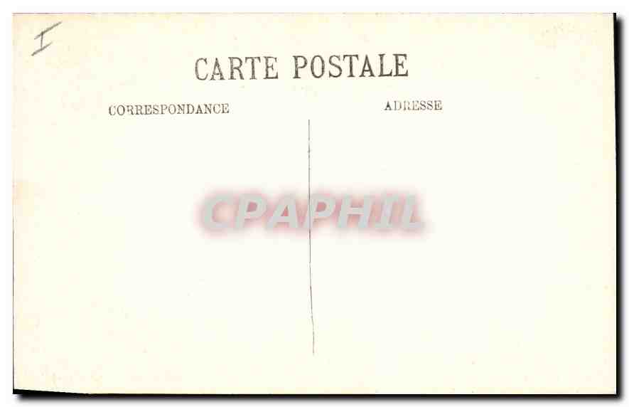 CPA Belfort L'Eglise St Christophe  — Rückseite