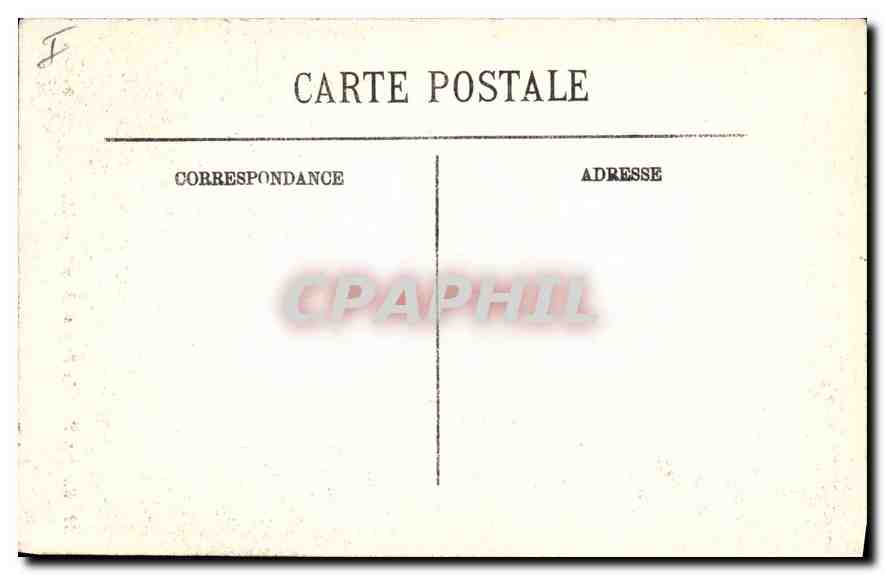 CPA Belfort La Porte de Brisach  — Verso