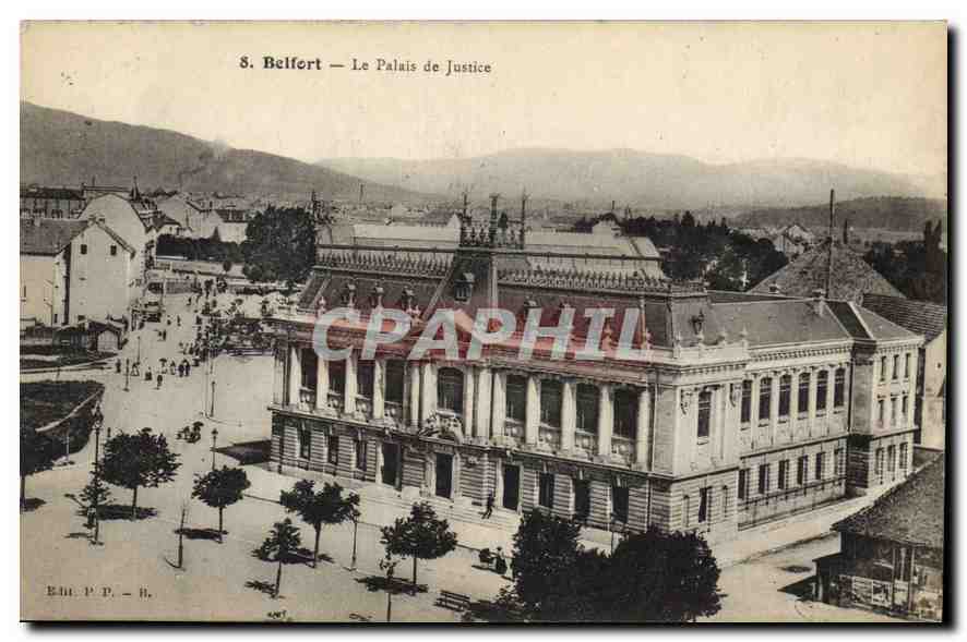 CPA Belfort La Palais de Justice 