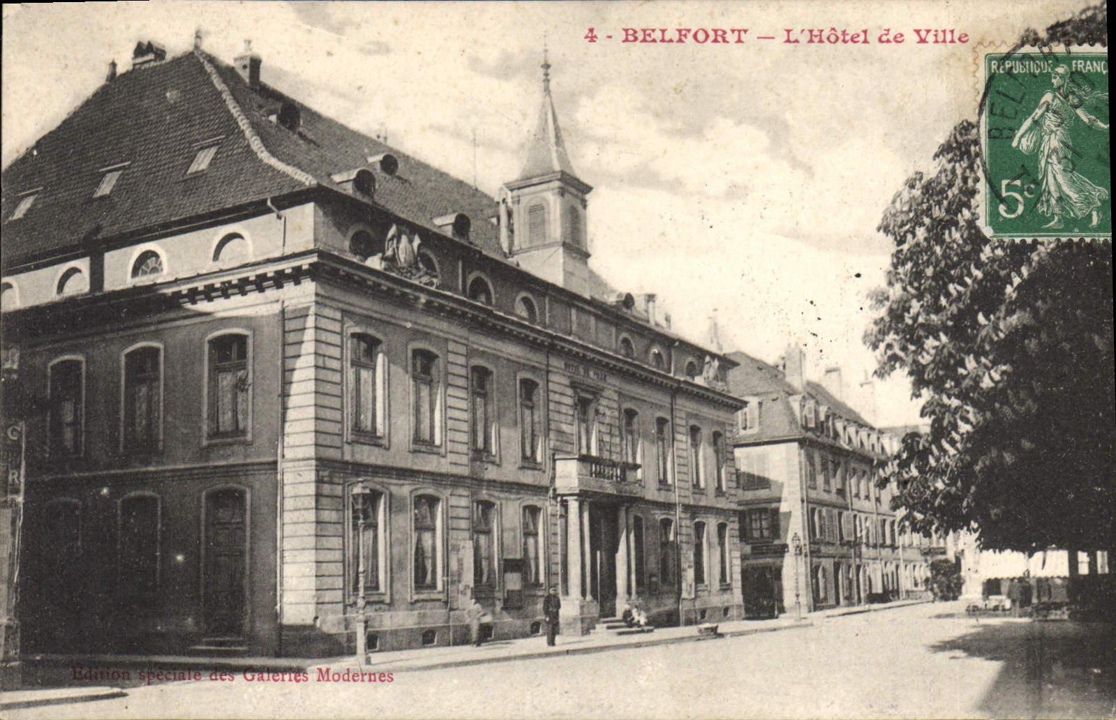CPA Belfort L'Hotel de Ville 