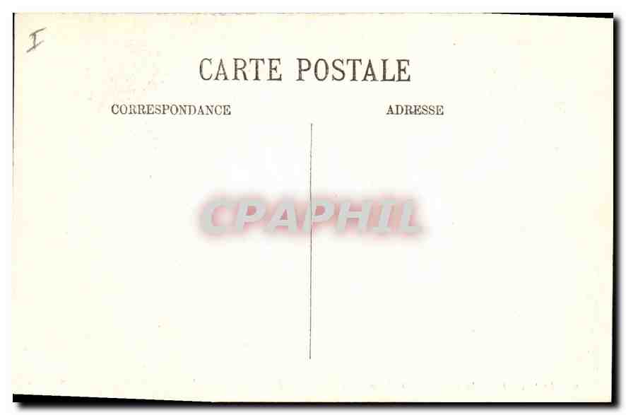CPA Belfort Le Chateau et le Lion  — Rückseite