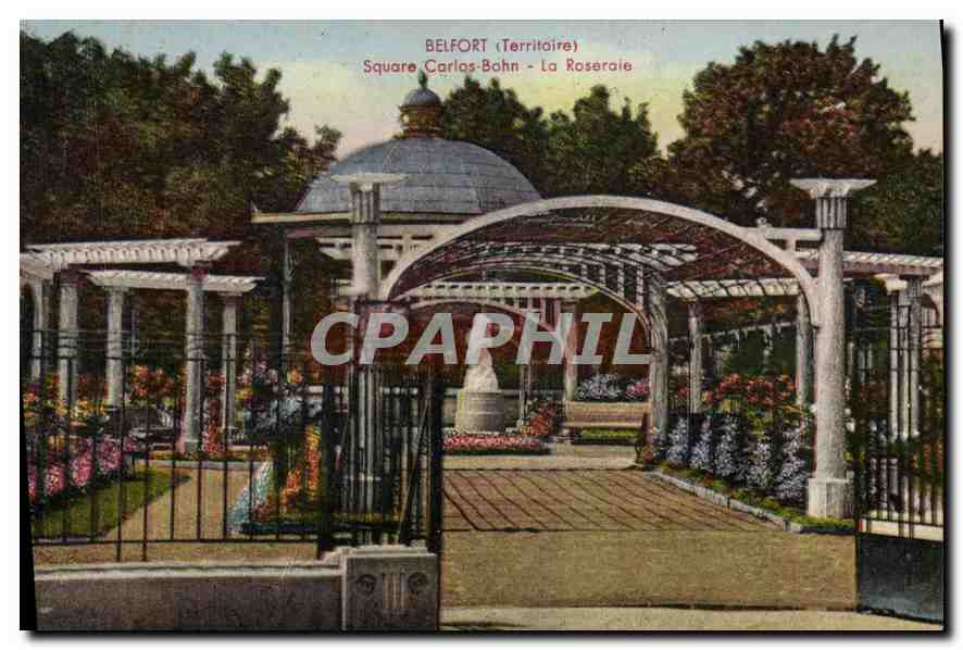 Belfort (Territoire) - Square Carlos-Bohn - La Roseraie