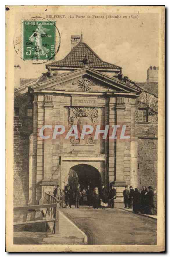 CPA Belfort La Porte de France 