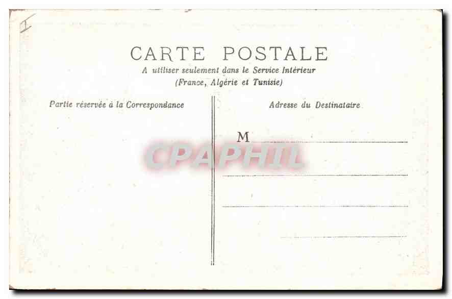 CPA Lion de Belfort Paris — Rückseite