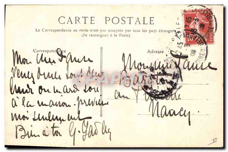 Belfort - Le Lion — Monument aux Défenseurs de Belfort 1870-71 — éditeur non identifié — Reverso