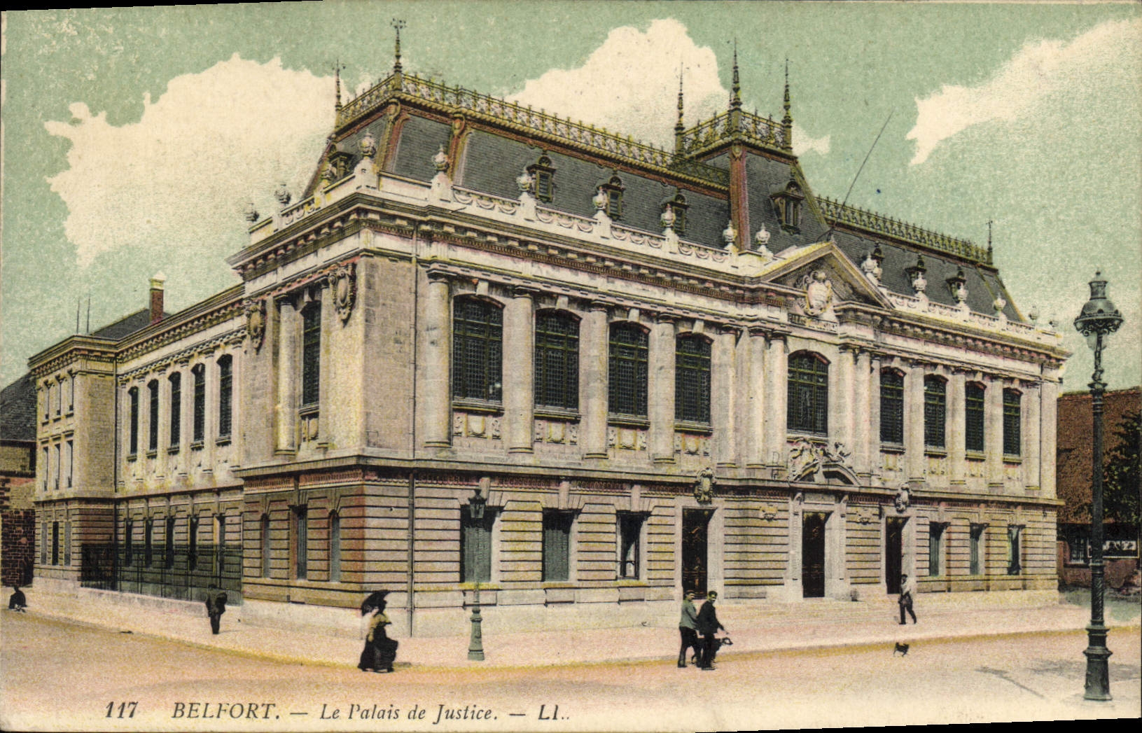 CPA Belfort Le Palais de Justice 