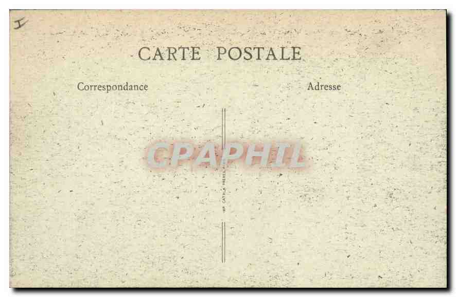CPA Belfort Le Chateau et le Lion  — Rückseite