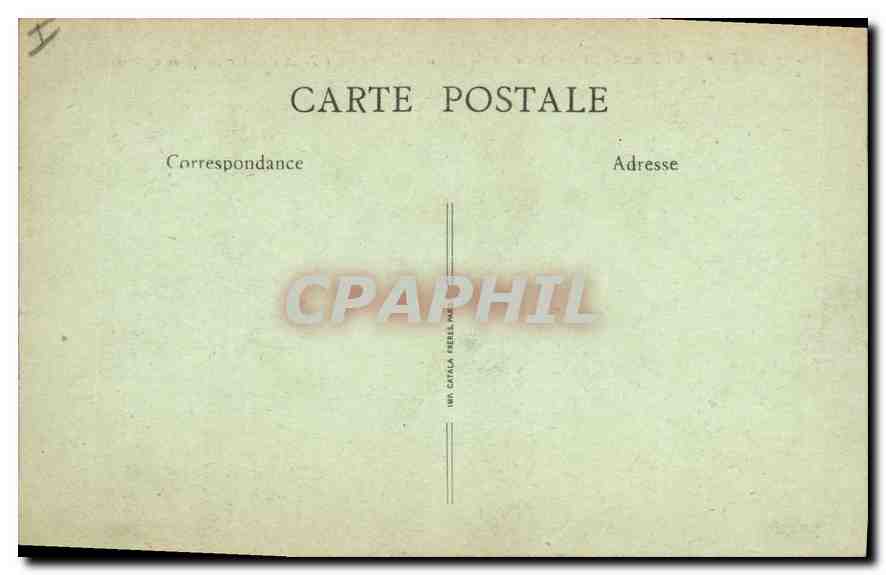 CPA Belfort La Tour de la Miotte  — Verso
