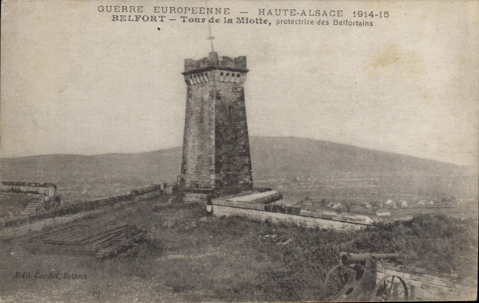 CPA Guerre Europeenne Haute Alsace 1914 15 Belfort 