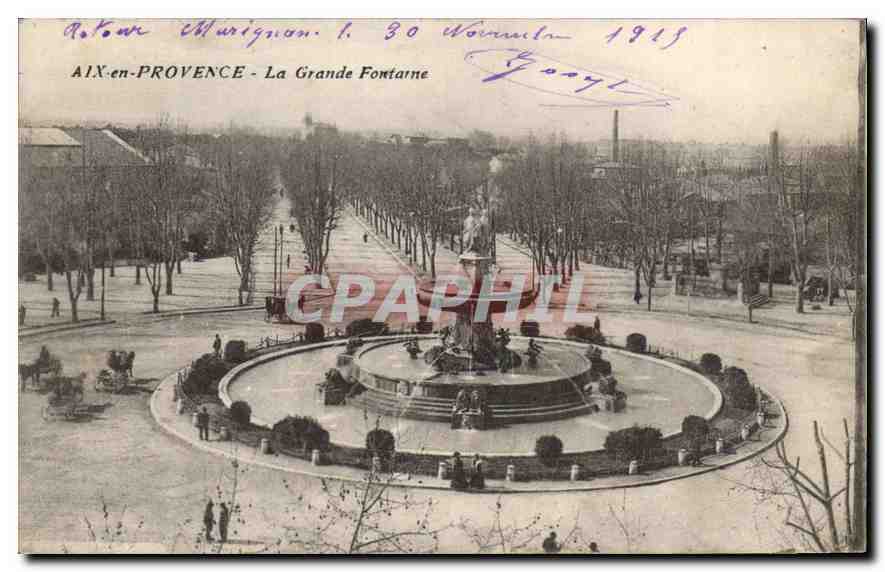 CPA Aix en Provence La Grande Fontarne 