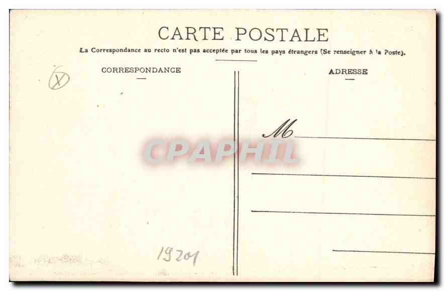 Aix-en-Provence — Monumentale Fontäne — Sammlung Jaussaud, n°120 — Rückseite
