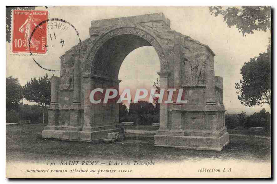 CPA Saint Remy L'Arc de Triomphe 