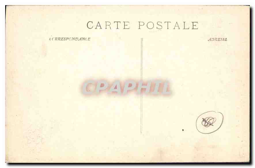 CPA Arles Portail de l'Eglise St Trophime  — Verso