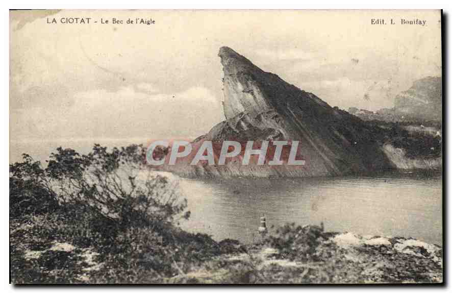 CPA La Ciotat Le Bec de l'Aigle 