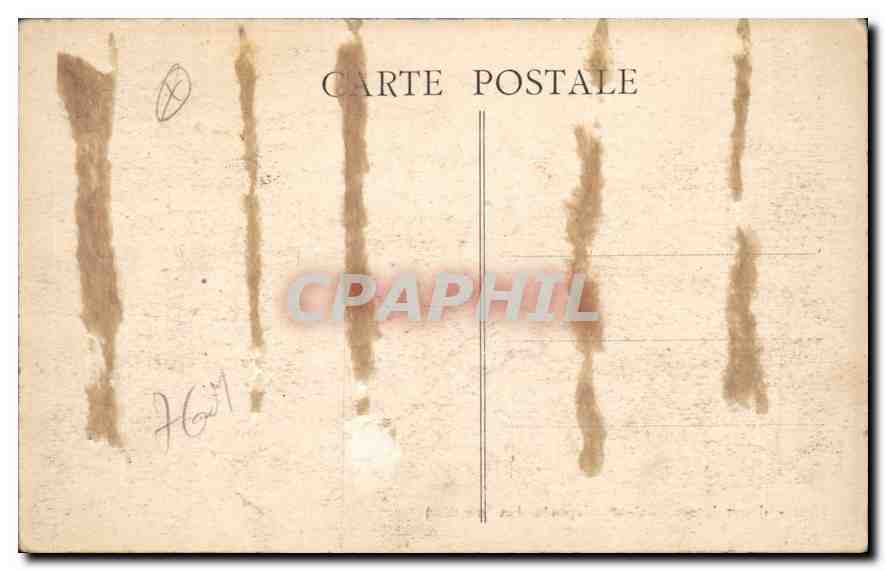 CPA La Ciotat Rocher du Bec de l'Aigle  — Rückseite