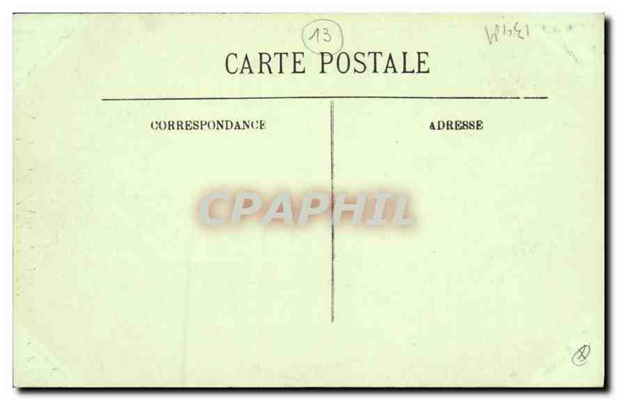 Arles — Tarasque tenant la tête d'un enfant dans ses pattes — Chapiteau XIIe siècle — LL. — Reverso