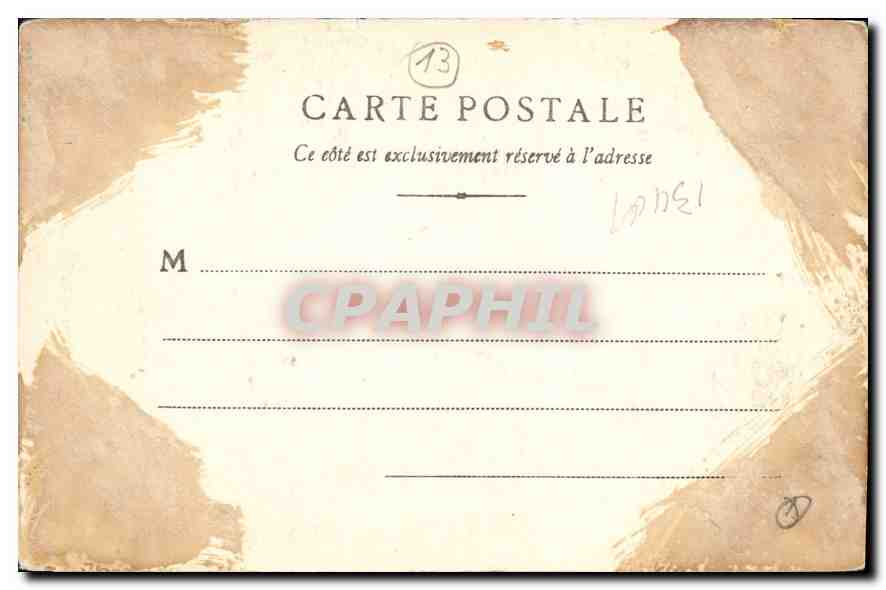Arles — Les Aliscamps — Intérieur de la Chapelle St-Honorat — B. F. Chaldr-s-Saone — Reverso