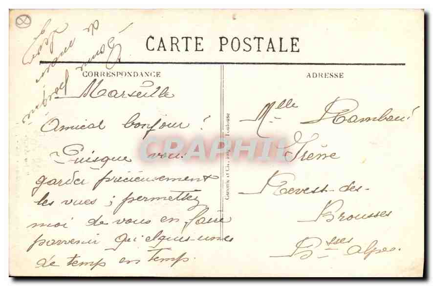 Marseille - Église des Réformés et Monument des Mobiles - BR - 1531 — Reverso