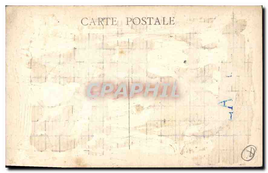 CPA Saint Canadet Chateau de Fontrert  — Verso