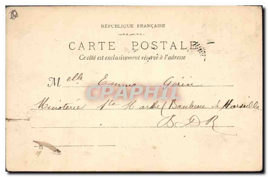 CPA Arles Interieur des Arenes  — Verso