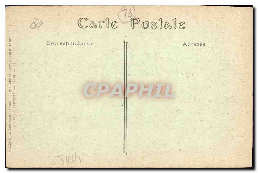 CPA Arles Les Arenes et Montmajour  — Verso