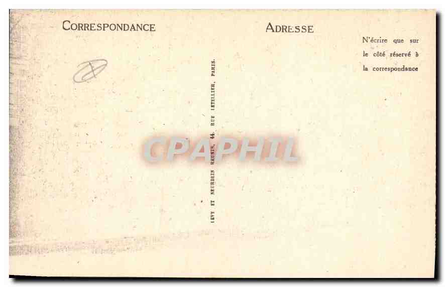 CPA Arles Les arenes Course de taureaux — Verso