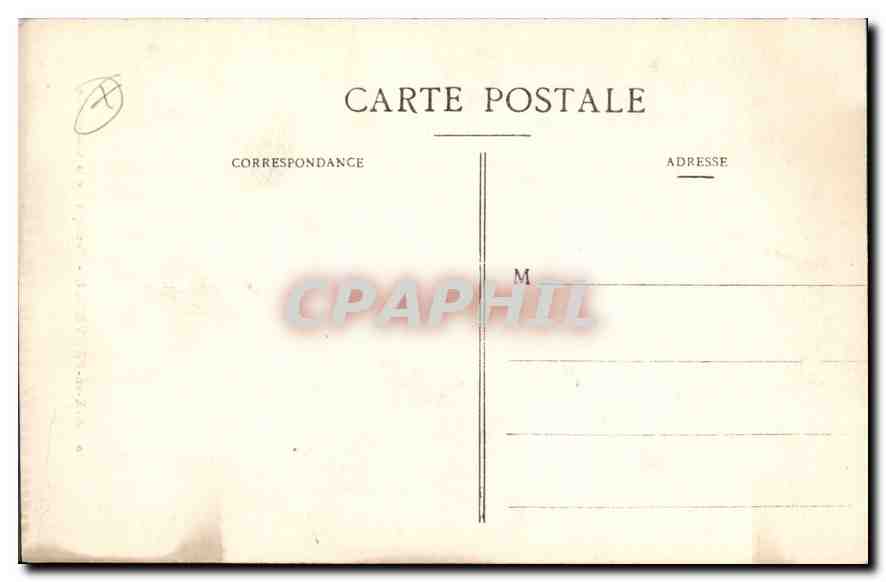 Aix-en-Provence — Portico of the Cathedral — unidentified publisher, no. 18 — Back
