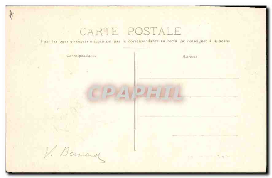 CPA Souvenir de Provence La Farandole  — Verso