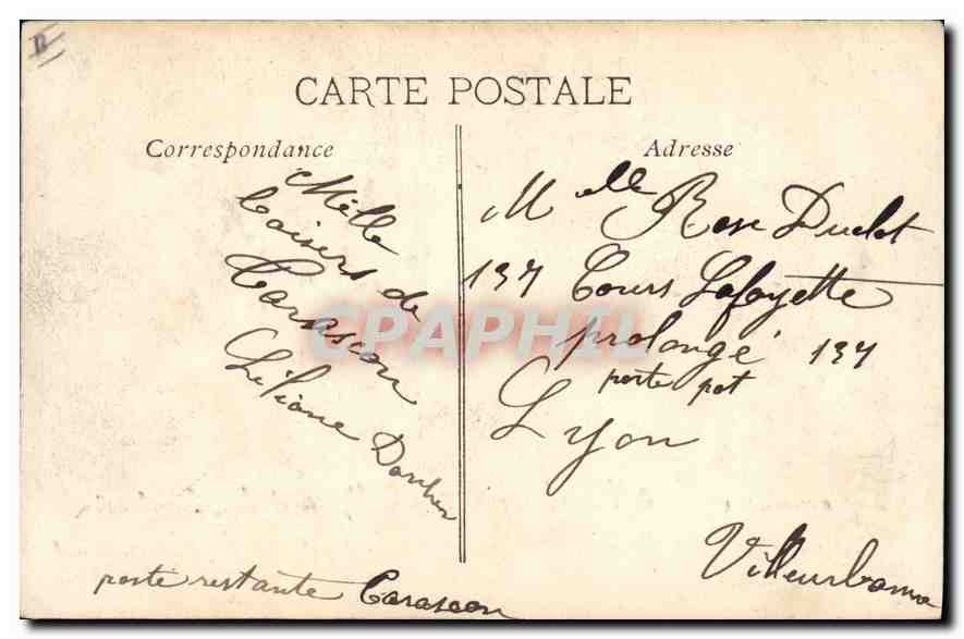 CPA En Provence La Farandole  — Verso