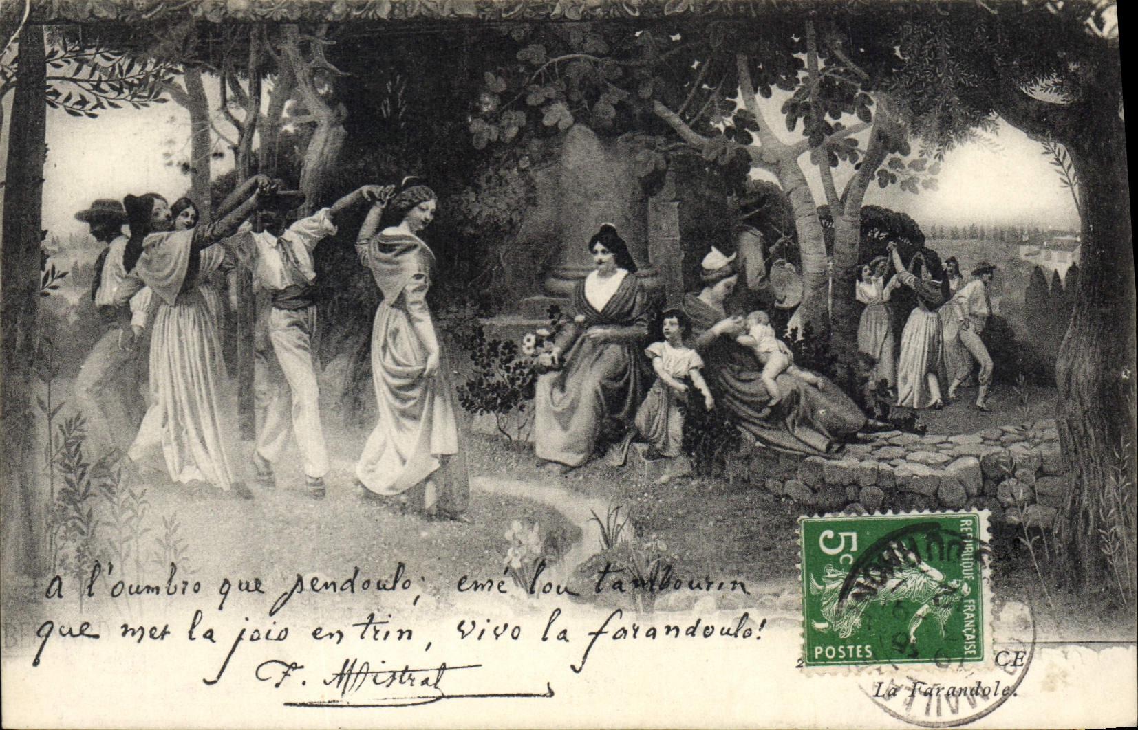 CPA La Farandole 